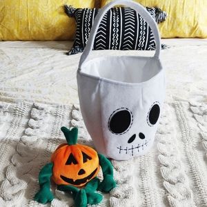 Pottery Barn Kids Halloween Candy bag // bucket
